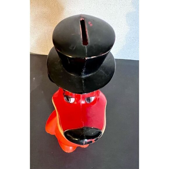 Vintage 1960’s Hanna-Barbera Huckleberry Hound Bubble Bath Coin Bank - Picture 9 of 14